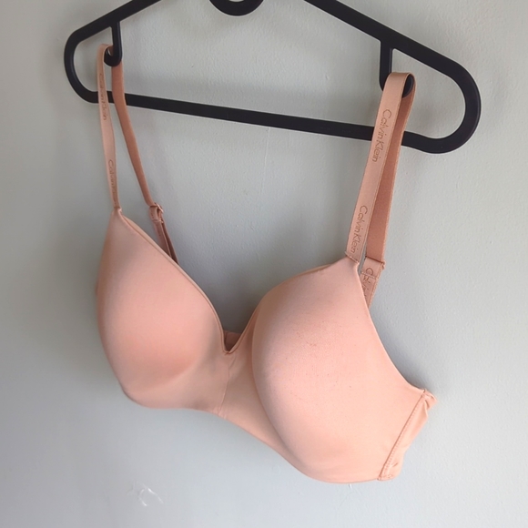 Calvin Klein Other - Calvin Klein.  Medium Bra - With Embossed Logo Down Straps. Cream colour.